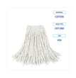 Boardwalk® Cut-End Wet Mop Head, Cotton, No. 24, White 12/Carton OrdermeInc OrdermeInc