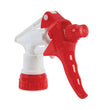 BOARDWALK Trigger Sprayer 250, 9.25" Tube Fits 32 oz Bottles, Red/White, 24/Carton - OrdermeInc