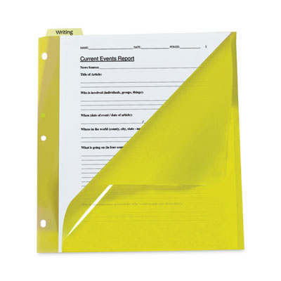 Index Dividers with Vertical Tab, 5-Tab, 11.5 x 10, Assorted, 1 Set OrdermeInc OrdermeInc