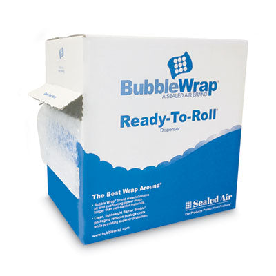 ANLE PAPER/SEALED AIR CORP. Bubble Wrap Cushion Bubble Roll, 0.5" Thick, 12" x 65 ft