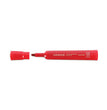 Chisel Tip Permanent Marker, Broad Chisel Tip, Red, Dozen OrdermeInc OrdermeInc