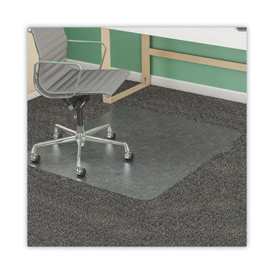 SuperMat Frequent Use Chair Mat for Medium Pile Carpet, 36 x 48, Rectangular, Clear OrdermeInc OrdermeInc