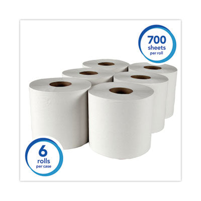 Scott® Essential Roll Center-Pull Towels, 1-Ply, 8 x 12, White, 700/Roll, 6 Rolls/Carton OrdermeInc OrdermeInc