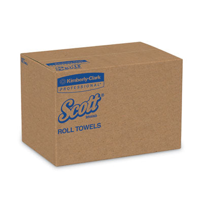 Scott® Essential Hard Roll Towels for Business, 1-Ply, 8" x 800 ft, 1.5" Core, Natural, 12 Rolls/Carton OrdermeInc OrdermeInc
