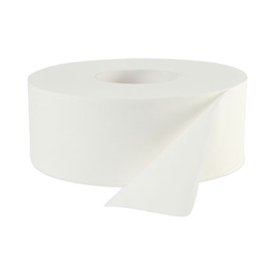 Boardwalk® JRT Bath Tissue, Jumbo, Septic Safe, 2-Ply, White, 3.3" x 1,000 ft, 12 Rolls/Carton OrdermeInc OrdermeInc