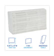 Boardwalk® Multifold Paper Towels, 1-Ply, 9 x 9.45, White, 250 Towels/Pack, 16 Packs/Carton OrdermeInc OrdermeInc