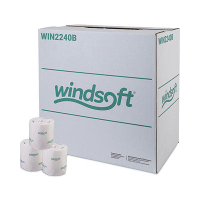 Bath Tissue, Septic Safe, Individually Wrapped Rolls, 2-Ply, White, 500 Sheets/Roll, 96 Rolls/Carton OrdermeInc OrdermeInc