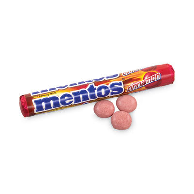 Mentos® Cinnamon Singles Chewy Mints, 1.32 oz, 15 Rolls/Carton, Ships in 1-3 Business Days  Ships in 1-3 business days OrdermeInc OrdermeInc