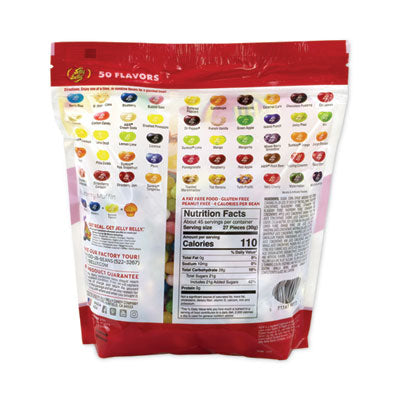 Jelly Belly® 50 Flavors Jelly Beans Assortment, 3 lb Standup Bag, Ships in 1-3 Business Days  Ships in 1-3 business days OrdermeInc OrdermeInc