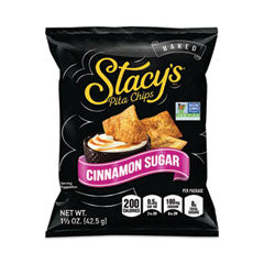 Pita Chips, 1.5 oz Bag, Cinnamon Sugar, 24/Carton, Ships in 1-3 Business Days - OrdermeInc