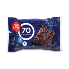70 Calorie Chocolate Fudge Brownies, 0.89 oz, 40/Carton, Ships in 1-3 Business Days - OrdermeInc