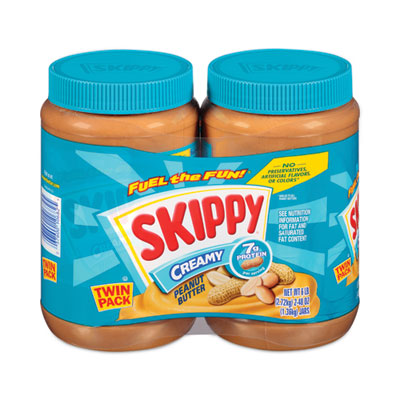 Creamy Peanut Butter, 48 oz Jar, 2/Pack OrdermeInc OrdermeInc