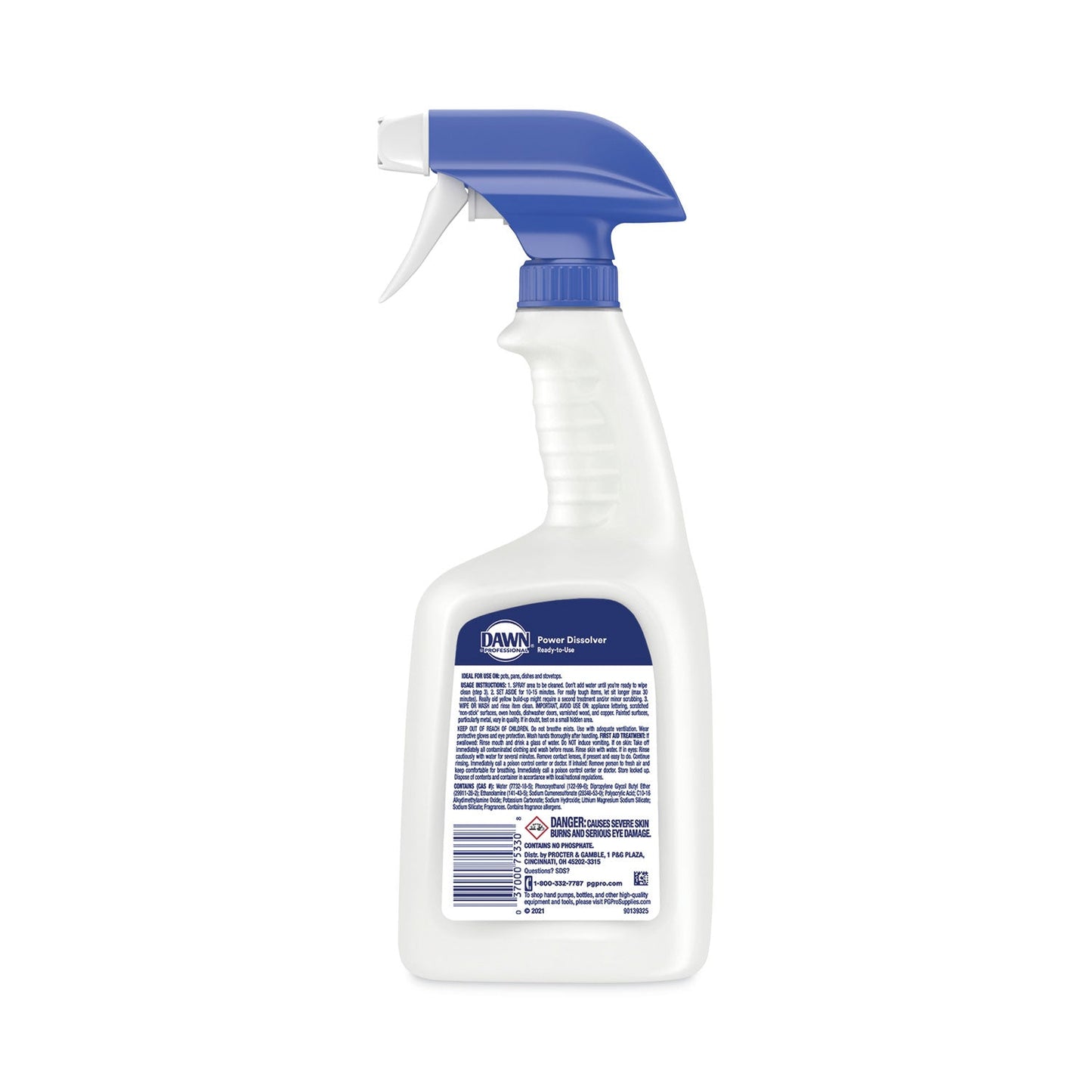 Liquid Ready-To-Use Grease Fighting Power Dissolver Spray, 32 oz Trigger On Spray Bottle, 6/Carton - OrderMe