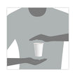 Single-Sided Poly Paper Hot Cups, 12 oz, White, 50/Bag, 20 Bags/Carton OrdermeInc OrdermeInc