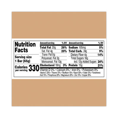 Perfect Bar® Refrigerated Protein Bar, Dark Chocolate Peanut Butter with Sea Salt, 2.3 oz Bar, 16/Carton, Ships in 1-3 Business Days OrdermeInc OrdermeInc