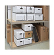 Deluxe Quick Set-up String-and-Button Boxes, Letter Files, White, 12/Carton OrdermeInc OrdermeInc