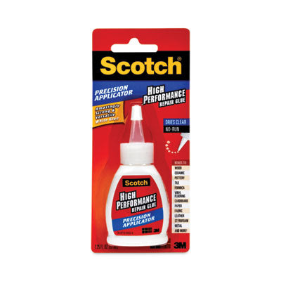 Scotch® Maximum Strength All-Purpose High-Performance Repair Glue, 1.25 oz, Dries Clear - OrdermeInc