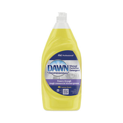 PROCTER & GAMBLE Manual Pot/Pan Dish Detergent, Lemon, 38 oz Bottle, 8/Carton