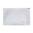 Zip-All Ring Binder Pocket, 8.5 x 11, Clear OrdermeInc OrdermeInc