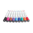 U Brands Chisel Tip Low-Odor Dry-Erase Markers with Erasers, Broad Chisel Tip, Assorted Colors, 48/Pack OrdermeInc OrdermeInc