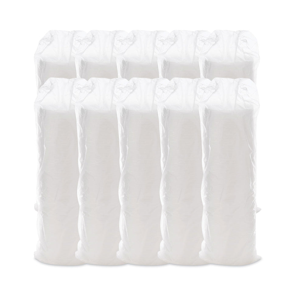 Plastic Lids, Fits 12 oz to 24 oz Foam Cups, Vented, Translucent, 100/Pack, 10 Packs/Carton OrdermeInc OrdermeInc