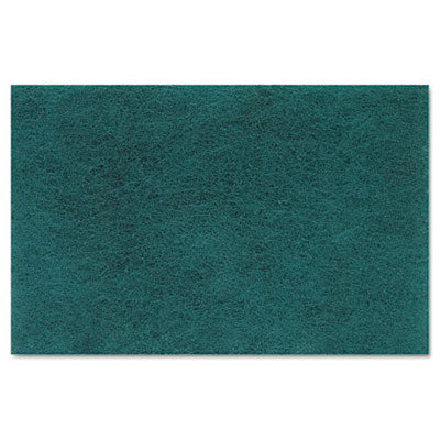 BOARDWALK Medium Duty Scour Pad, 6 x 9, Green, 20/Carton - OrdermeInc