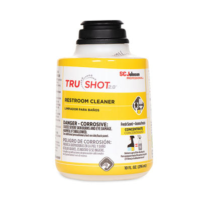 TruShot 2.0 Restroom Cleaner, Clean Fresh Scent, 10 oz Cartridge, 4/Carton OrdermeInc OrdermeInc