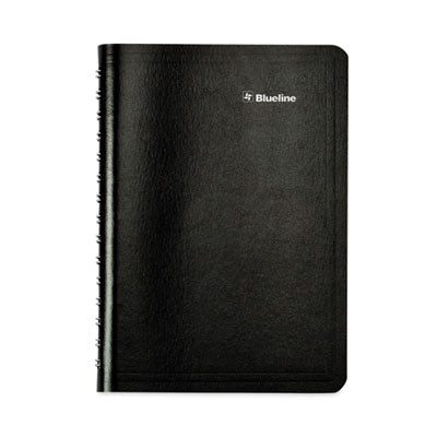 Academic Daily/Monthly Planner, 8 x 5, Black Cover, 12-Month (Aug to July): 2023 to 2024 - OrdermeInc