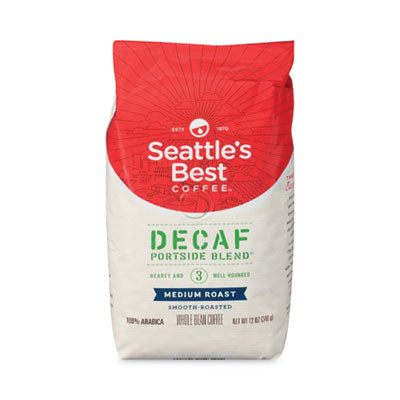 Seattle's Best™ Port Side Blend Ground Coffee, Decaffeinated Medium Roast, 12 oz Bag, 6/Carton OrdermeInc OrdermeInc