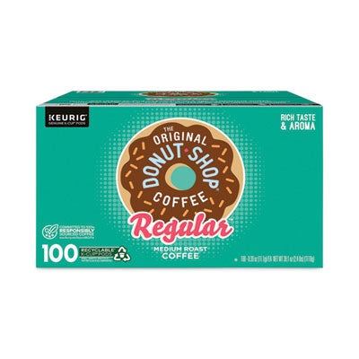 Donut Shop Coffee K-Cups, Regular, 100/Carton, Ships in 1-3 Business Days OrdermeInc OrdermeInc