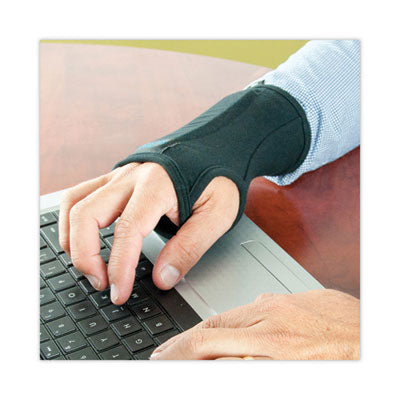 BROWNMED SmartGlove Wrist Wrap, Large, Fits Hands Up to 4.25" Wide, Black - OrdermeInc