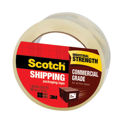 3750 Commercial Grade Packaging Tape, 3" Core, 1.88" x 54.6 yds, Clear - OrdermeInc