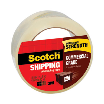 3750 Commercial Grade Packaging Tape, 3" Core, 1.88" x 54.6 yds, Clear - OrdermeInc