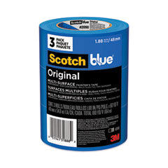 ScotchBlue™ Original Multi-Surface Painter's Tape, 3" Core, 1.88" x 60 yds, Blue, 3/Pack OrdermeInc OrdermeInc