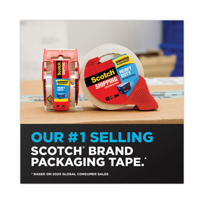 3850 Heavy-Duty Packaging Tape Cabinet Pack, 3" Core, 1.88" x 54.6 yds, Clear, 18/Pack - OrdermeInc