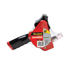 Scotch® Pistol Grip Packaging Tape Dispenser, 3" Core, For Rolls Up to 2" x 60 yds, Red OrdermeInc OrdermeInc