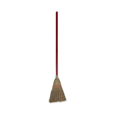 Boardwalk® Corn Fiber Lobby/Toy Broom, Corn Fiber Bristles, 39" Overall Length, Red, 12/Carton OrdermeInc OrdermeInc