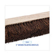 Boardwalk® Deck Brush Head, 2" Brown Palmyra Bristles, 10" Brush - OrdermeInc