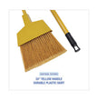 Corn Fiber Angled-Head Lobby Brooms, 55" Handle, Yellow, 12/Carton OrdermeInc OrdermeInc