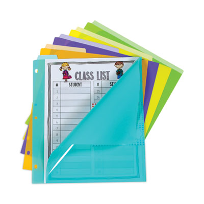 Index Dividers with Vertical Tab, 5-Tab, 11.5 x 10, Assorted, 1 Set OrdermeInc OrdermeInc