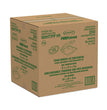 Foam Hinged Lid Container, Performer Perforated Lid, 9.3 x 9.5 x 3, White, 100/Bag, 2 Bag/Carton OrdermeInc OrdermeInc