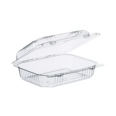 StayLock Clear Hinged Lid Containers, 6 x 7 x 2.1, Clear, Plastic, 125/Packs, 2 Packs/Carton OrdermeInc OrdermeInc