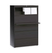 Lateral File Cabinet, 5 Letter/Legal/A4-Size File Drawers, Charcoal, 36 x 18.62 x 67.62 OrdermeInc OrdermeInc