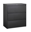 Lateral File Cabinet, 3 Letter/Legal/A4-Size File Drawers, Black, 36 x 18.62 x 40.25 OrdermeInc OrdermeInc