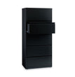 Lateral File Cabinet, 5 Letter/Legal/A4-Size File Drawers, Black, 30 x 18.62 x 67.62 OrdermeInc OrdermeInc