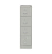 Vertical Letter File Cabinet, 4 Letter-Size File Drawers, Light Gray, 15 x 22 x 52 OrdermeInc OrdermeInc