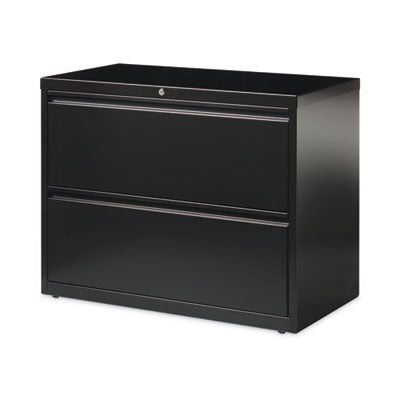 Lateral File Cabinet, 2 Letter/Legal/A4-Size File Drawers, Black, 36 x 18.62 x 28 OrdermeInc OrdermeInc