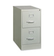 Vertical Letter File Cabinet, 2 Letter Size File Drawers, Light Gray, 15 x 26.5 x 28.37 OrdermeInc OrdermeInc