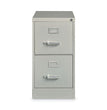 Vertical Letter File Cabinet, 2 Letter Size File Drawers, Light Gray, 15 x 26.5 x 28.37 OrdermeInc OrdermeInc