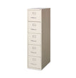 Vertical Letter File Cabinet, 5 Letter-Size File Drawers, Putty, 15 x 26.5 x 61.37 OrdermeInc OrdermeInc